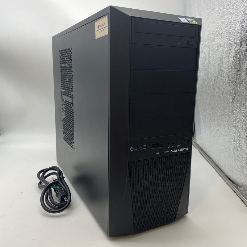中古 GALLERIA XT(i7 9700/16GB/SSD512GB+512GB/HDD1TB/GTX1660