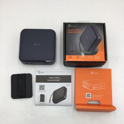 【白山FM松任店】中古  j5 Create Type-C Dock Dual 4K HDMI JCD3196 4950002172 