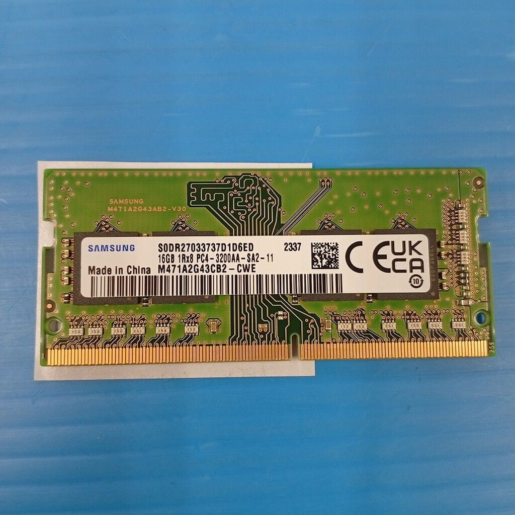 中古 DDR4 PC4-25600 16GB SODIMM ノート用 148254 （379684