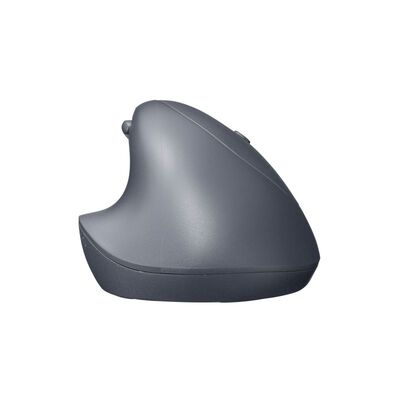 サンワサプライ  MA-EWBBS522BK 静音ワイヤレス コンボ 小型エルゴノミクスマウス（充電式・5ボタン・ブラック） 