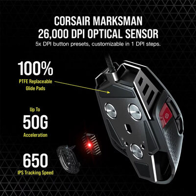 Corsair  M65 RGB ULTRA CH-9309411-AP2 (ゲーミングマウス ブラック) 
