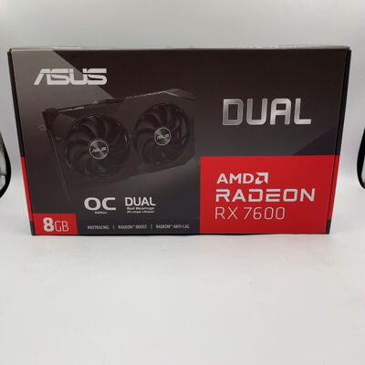 【座間相武台】中古  ASUS DUAL-RX7600-O8G-V2 (RX7600 8G) 162744 