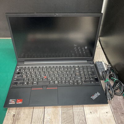 【広島店】中古  Lenovo ThinkPad E15 (AMD Ryzen 5 4500U 2.3GHz/16GB/SSD256GB/-/オンボード/15.6/1920x1080/Wi-Fi/WEBCAM/W11H64) 180566 