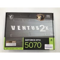 中古  MSI GeForce RTX 5070 12G VENTUS 2X OC 4680003294 
