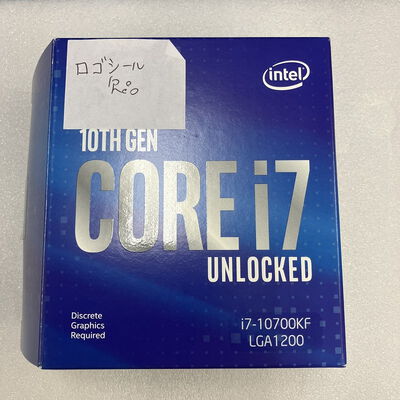 【新潟店】中古  INTEL Core i7 10700KF (1200/3.8G/16M/C8/16) 142716 