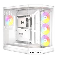 HYTE  Y50 RGB Snow White (E-ATX ガラスパネル ホワイト) 