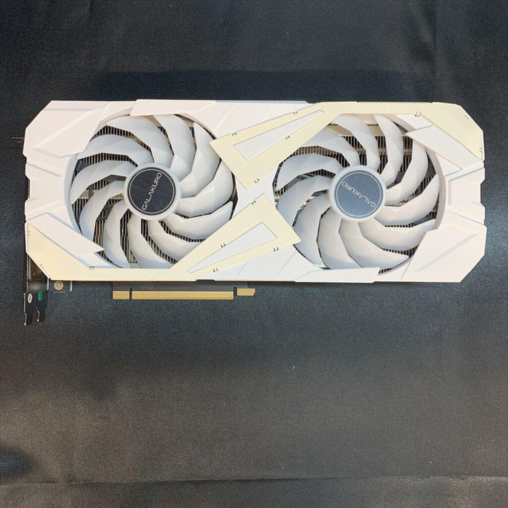 中古 【LHR版】玄人志向 RTX3060Ti EX WHITE LHR (3060Ti 8GB