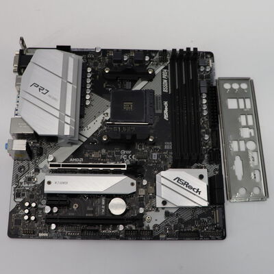 【札幌店】中古  ASRock B550M Pro4 (B550 AM4 mATX DDR4) 142938 