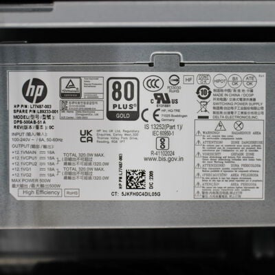 【通販センター】中古  HP Victus 15L Gaming Desktop  TG02-0056jp (Intel Core i5 13400F/16GB/SSD1TB/なし/NVIDIA GeForce RTX 4060 8GB/W11H64 MAR) 180449 