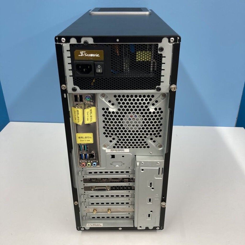 中古 BTOパソコン (i7 8700/32GB/SSD500GB/HDD1TB/RTX2070) 3310006916