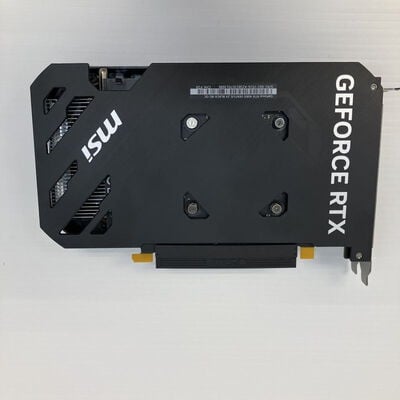 【徳島住吉店】中古  MSI GeForce RTX 4060 VENTUS 2X BLACK 8G OC (RTX4060 8GB) 158792 