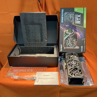 【なんば店】中古  【LHR版】Palit NED3080019IA-132AA V1 (RTX3080 10GB) 146442 