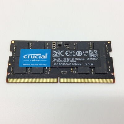 【浜松店】中古  PC5-44800 16GB ノート用(DDR5-5600) 178698 