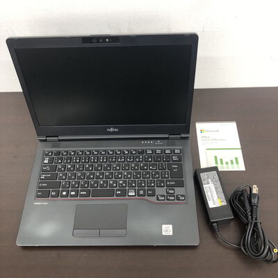 【長野稲里店】中古  FUJITSU LIFEBOOK U7410 (INTEL Core i5 10310U 1.7GHz/16GB/SSD256GB/-/オンボード/14/1366x768/Wi-Fi/WEBCAM/W11H64/Microsoft Office Home and Business 2024付) 180536 