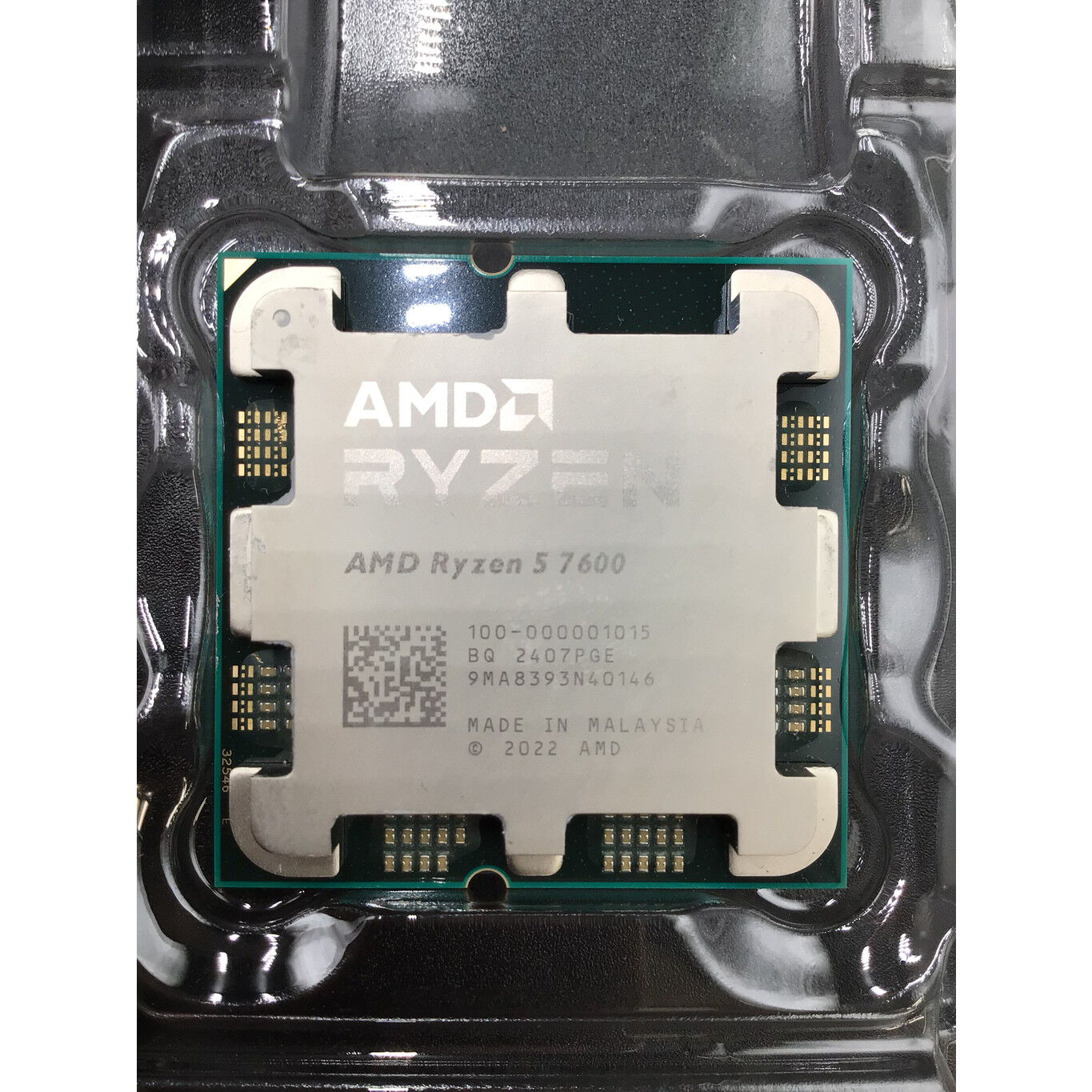 中古 AMD Ryzen 5 7600 (AM5/3.8GHz/38M/C6/T12/65W) 154484