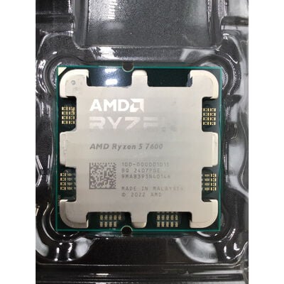 【秋葉原本店】中古  AMD Ryzen 5 7600 (AM5/3.8GHz/38M/C6/T12/65W) 154484 