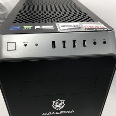 【盛岡都南店】中古  GALLERIA XA7C-R38(i7 13700F/32GB/SSD1TB/RTX3080/W11H) 4580001395 