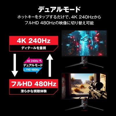 ASUS  ROG Swift OLED PG32UCDP (31.5インチワイド 液晶モニター) 