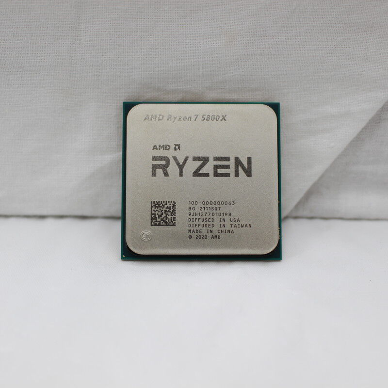 中古 AMD Ryzen 7 5800X (AM4/3.8/36M/C8/T16/105W) 143915 （310818