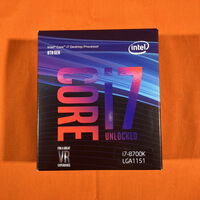 中古  INTEL Core i7 8700K (1151/3.70GHz/12M/C6/T12) 136197 