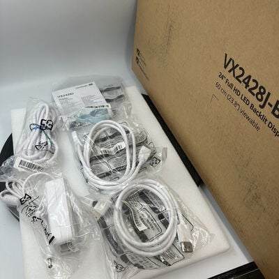 【新潟店】中古  Viewsonic VX2428J-BL-7(23.8W 0.5ms IPS 180Hzﾌﾞﾙｰ) 3290006853 