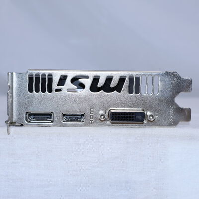 【通販センター】中古  MSI GTX 1050 Ti 4G OCV1（GTX1050Ti 4GB） 3480042621 