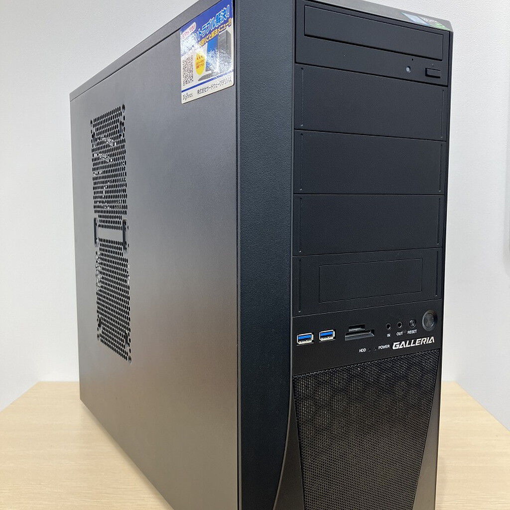 中古 GALLERIA ZJ(i7 8700K/32GB/SSD500GB/HDD1TB/W11H