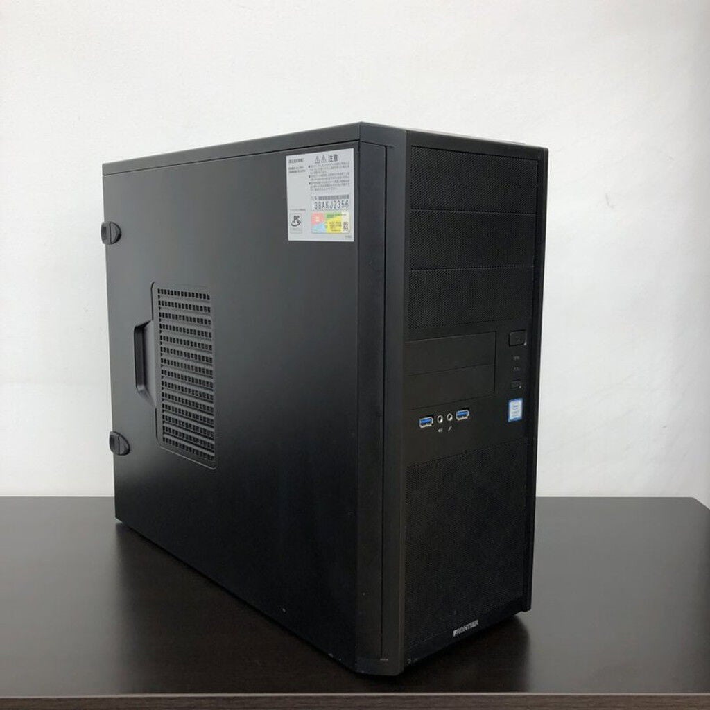 中古 FRONTIER BTOパソコン (i7 9700/32GB/SSD512GB/HDD2TB/RTX4060Ti