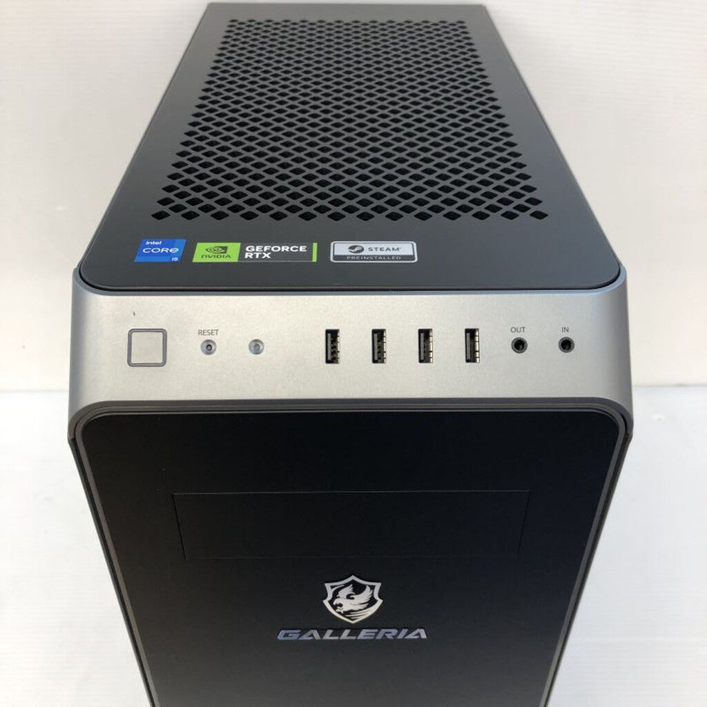 ドスパラ Dospara/ゲーミングデスクトップPC/GALLERIA/RM5C-R46T/900000254220072771024/パソコン/Aランク/69【中古】 中古 GALLERIA RM5C-R46T(i5 13400F/32GB/SSD1TB/RTX4060Ti 8GB/W11H