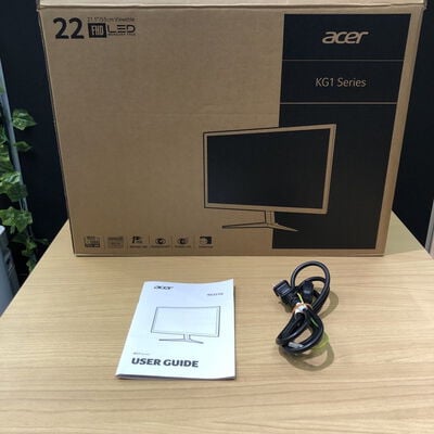 【甲府飯田店】中古  acer 21.5インチワイド液晶モニタ （フルHD 1920x1080 75Hz） 4720002074 