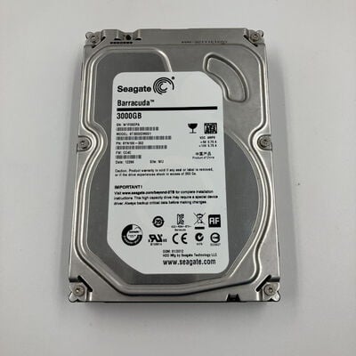 【なんば店】中古  SEAGATE ST3000DM001(SATA3 3TB 7200rpm 64MB) 137989 