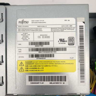 【大分店】中古  FUJITSU　FMVD5201(i5 10505/16GB/SSD250GB/W11P) 4860001225 