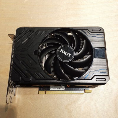 【鹿児島店】中古  Palit NE6406T019P1-1060F (RTX4060Ti 8GB) 158557 