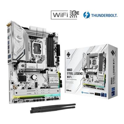 ASRock  B860 Steel Legend WiFi (B860 1851 ATX) 