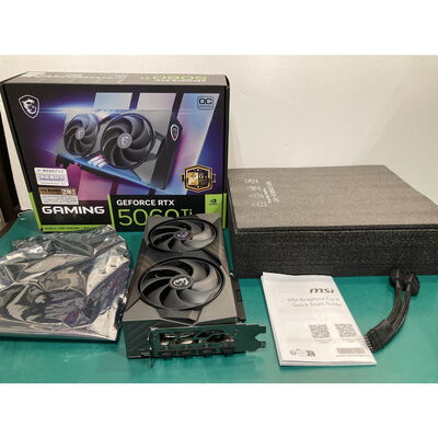【富山本郷店】中古  MSI GeForce RTX 5060 Ti 16G GAMING OC (RTX5060Ti 16G) 178239 
