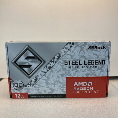 【京都店】中古  ASRock RX7700XT SL 12GO(RX7700XT Steel Legend OC) 3180006826 