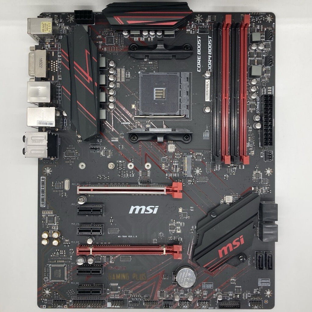 中古 MSI B450 GAMING PLUS (B450 AM4 ATX DDR4) 137900 ｜ パソコン