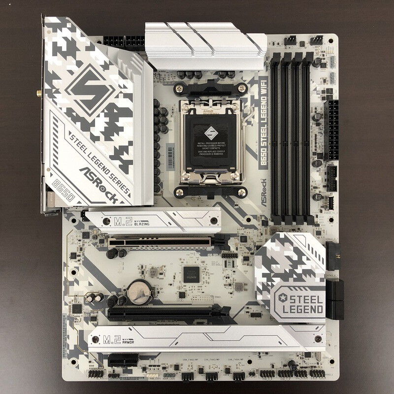 中古 ASRock B650 Steel Legend WiFi (B650 AM5 ATX) 5110000545