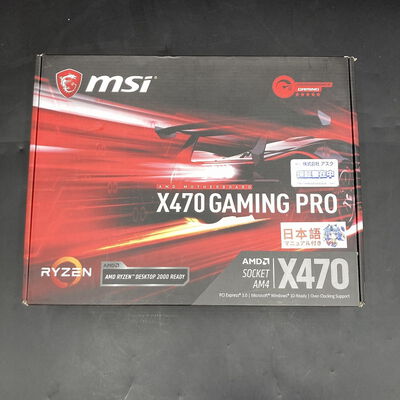 【熊本浜線店】中古  MSI X470 GAMING PRO CARBON(X470 AM4 ATX DDR4) 137107 