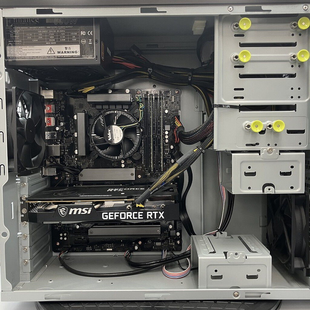 中古 FRONTIER FRGAH570/WS76/NTK(Core i7-10700F/16GB/SSD1TB/なし