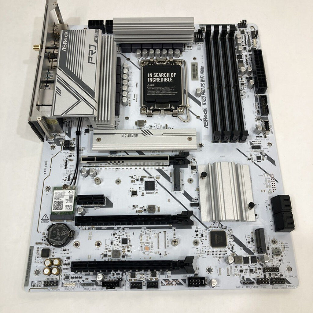 ASRock B760pro rs wifi ドスパラ限定 中古マザーボード本体 ASRock B760M Pro RS WiFi (B760 1700 MicroATX) ドスパラ限定モデル