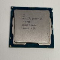 中古  Intel Core i7 9700 (1151/3.00GHz/12M/C8/T8) 140316 
