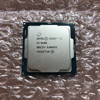 【宮崎恒久店】中古  Intel Core i3 9100 (1151/3.60GHz/6M/C4/T4) 140320 