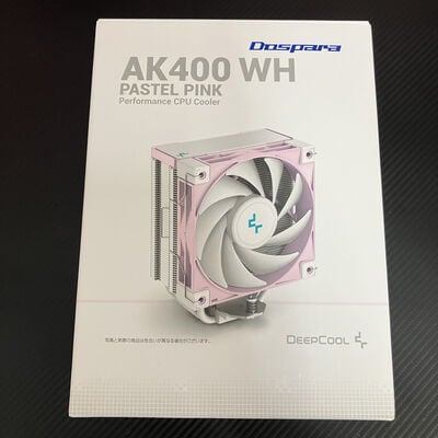 【富士青葉店】中古  DEEPCOOL AK400 WH PASTEL PINK(1150-1700 AM4-5) 5070001384 