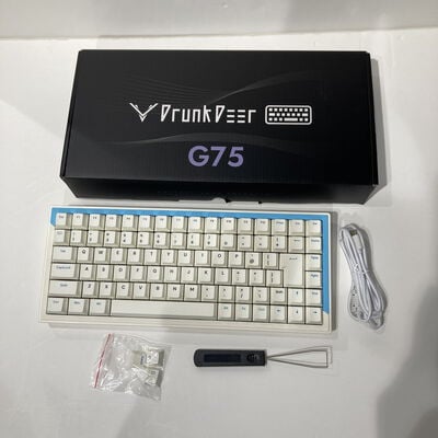 【富山本郷店】中古  DrunkDeer G75-W0P04-JP (有線 ｹﾞｰﾐﾝｸﾞｷｰﾎﾞｰﾄﾞ) 4760000980 