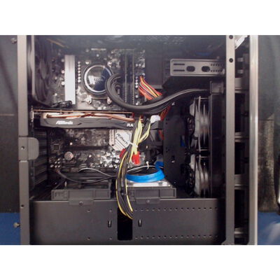 【前橋ｲﾝﾀｰｱｶﾏﾙ店】中古  GALLERIA XA5R-67XT(Ryzen 5 5600X/32GB/SSD2TB/HDD1TB/RX6700XT/W11H) 4540002508 