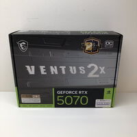 中古  MSI GeForce RTX 5070 12G VENTUS 2X OC 3480039246 