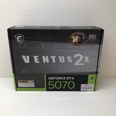 【津ラッツ店】中古  MSI GeForce RTX 5070 12G VENTUS 2X OC 3480039246 