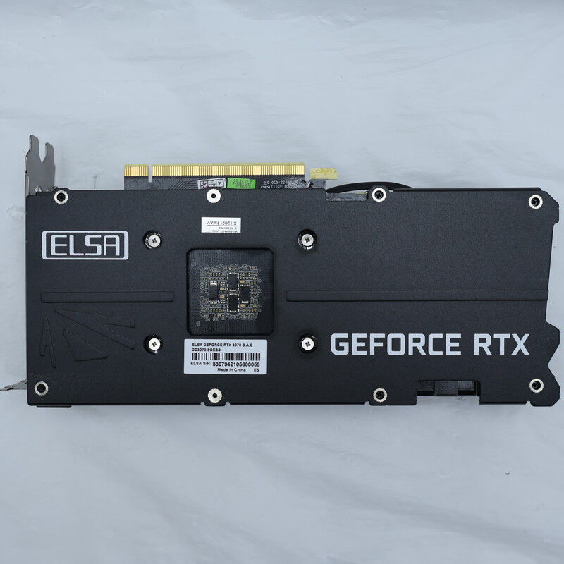 中古 ELSA GeForce RTX 3070 S.A.C（RTX3070 8GB） 3480042618