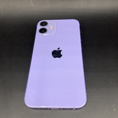 【熊本浜線店】中古  Apple iPhone12 mini 5.4インチ 256GB (パープル) 国内版SIMロックフリー MJQE3J/A 147137 